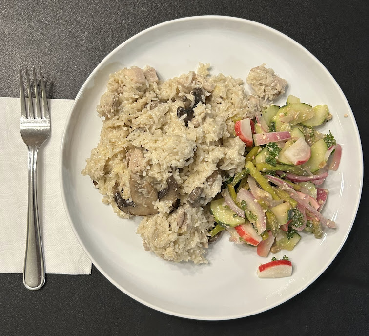 Chicken on Wednesday — Instant Pot creamy chicken and rice