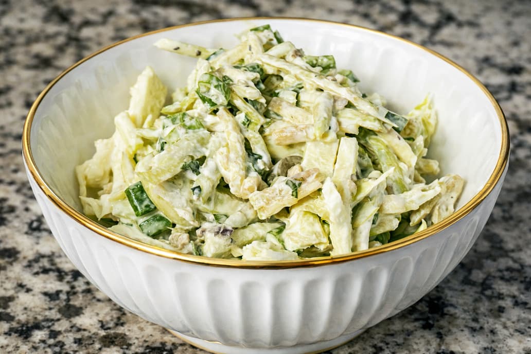 Sweet and spicy broccoli slaw