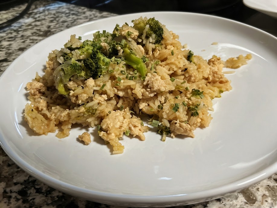 Wokless chicken and broccoli stir fry in the Instant Pot